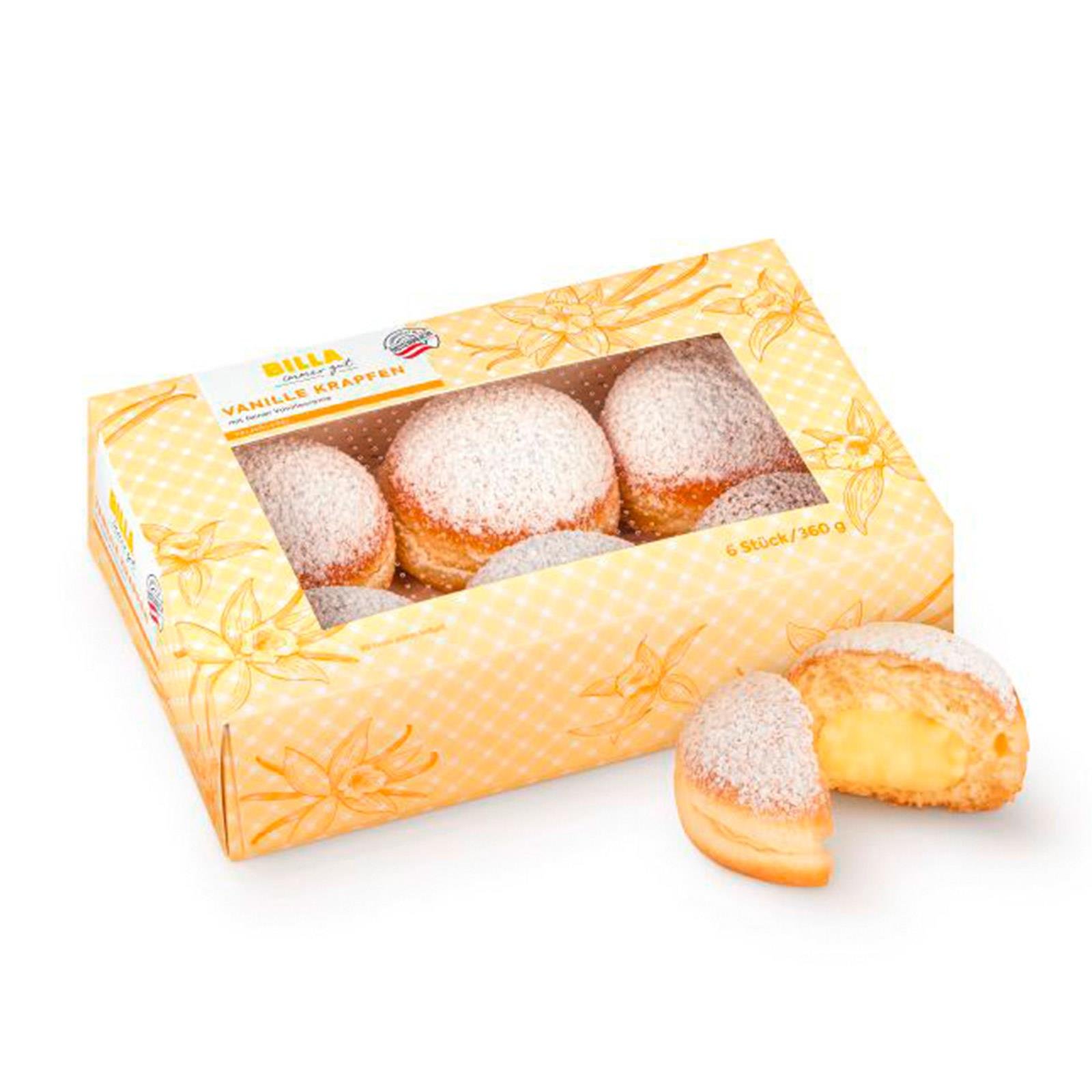 BILLA Vanille Krapfen 6er