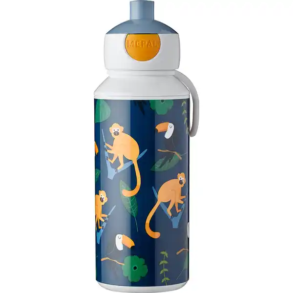 Pop-up Trinkflasche Campus Jungle, 400 ml