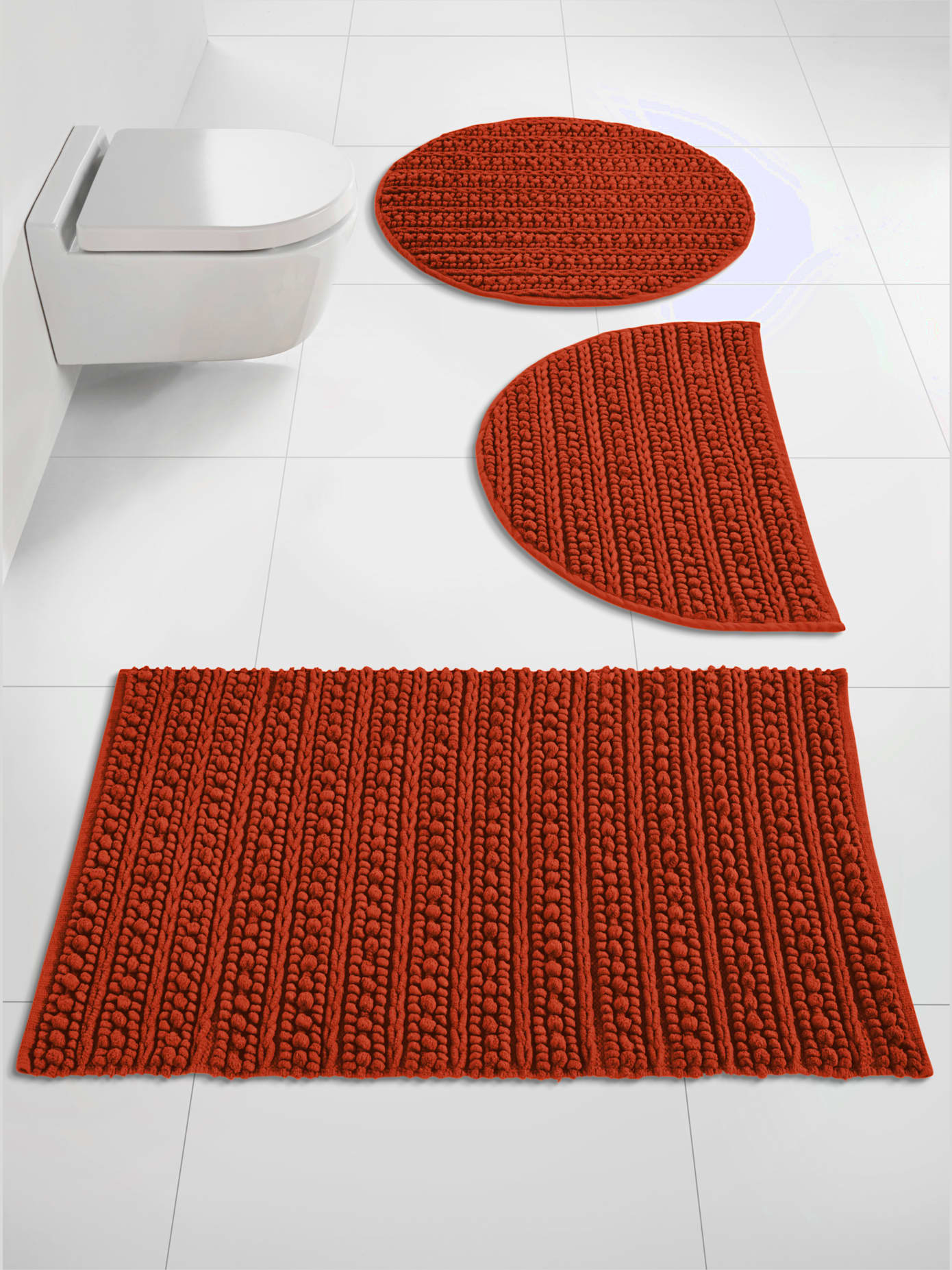 Tapis de bain en coton recyclé