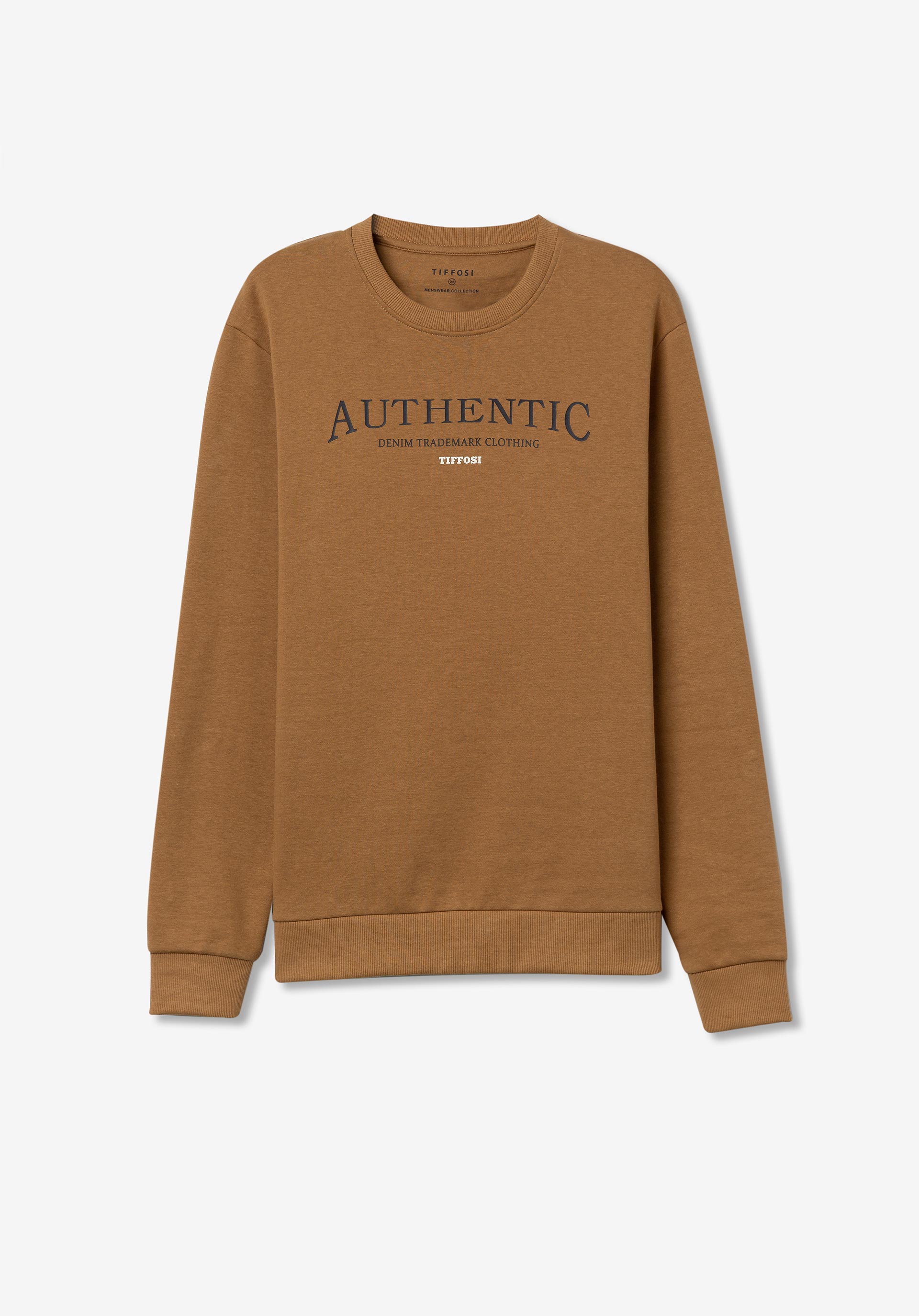 Sweatshirt com Estampado Frontal