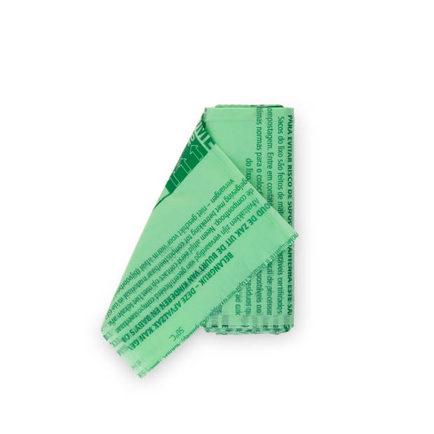 Brabantia PerfectFit composteerbare afvalzak code S, 6 liter, 10 stuks/rol - Green
