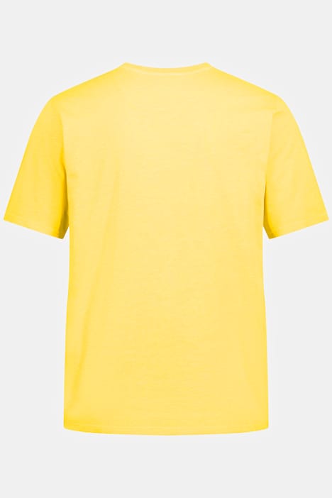 T-Shirt, Halbarm, Brusttasche, Rundhals