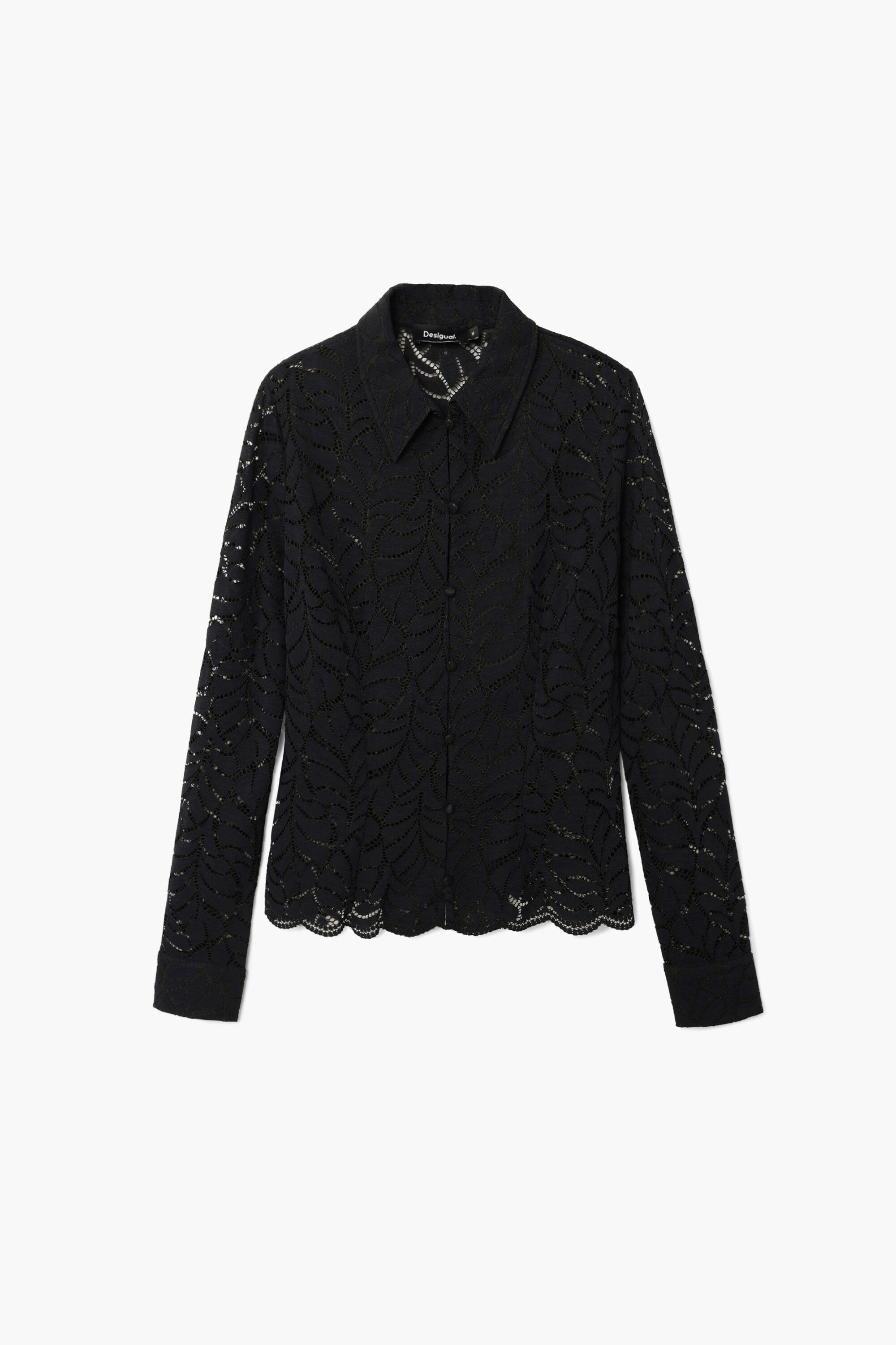 Blusa de renda floral