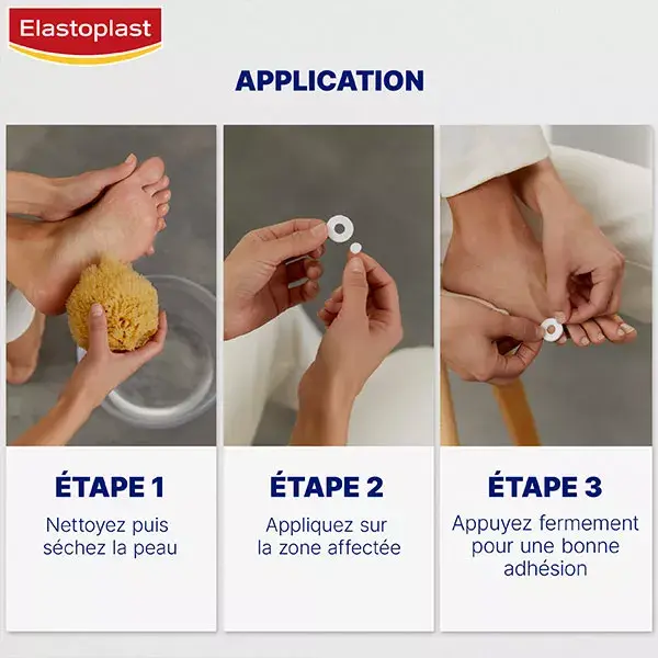 Protetores para calos Elastoplast para os pés, 20 unidades