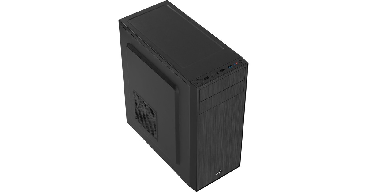 AerocoolCS-1103 midi tower behuizing  (Zwart | 3x USB-A)