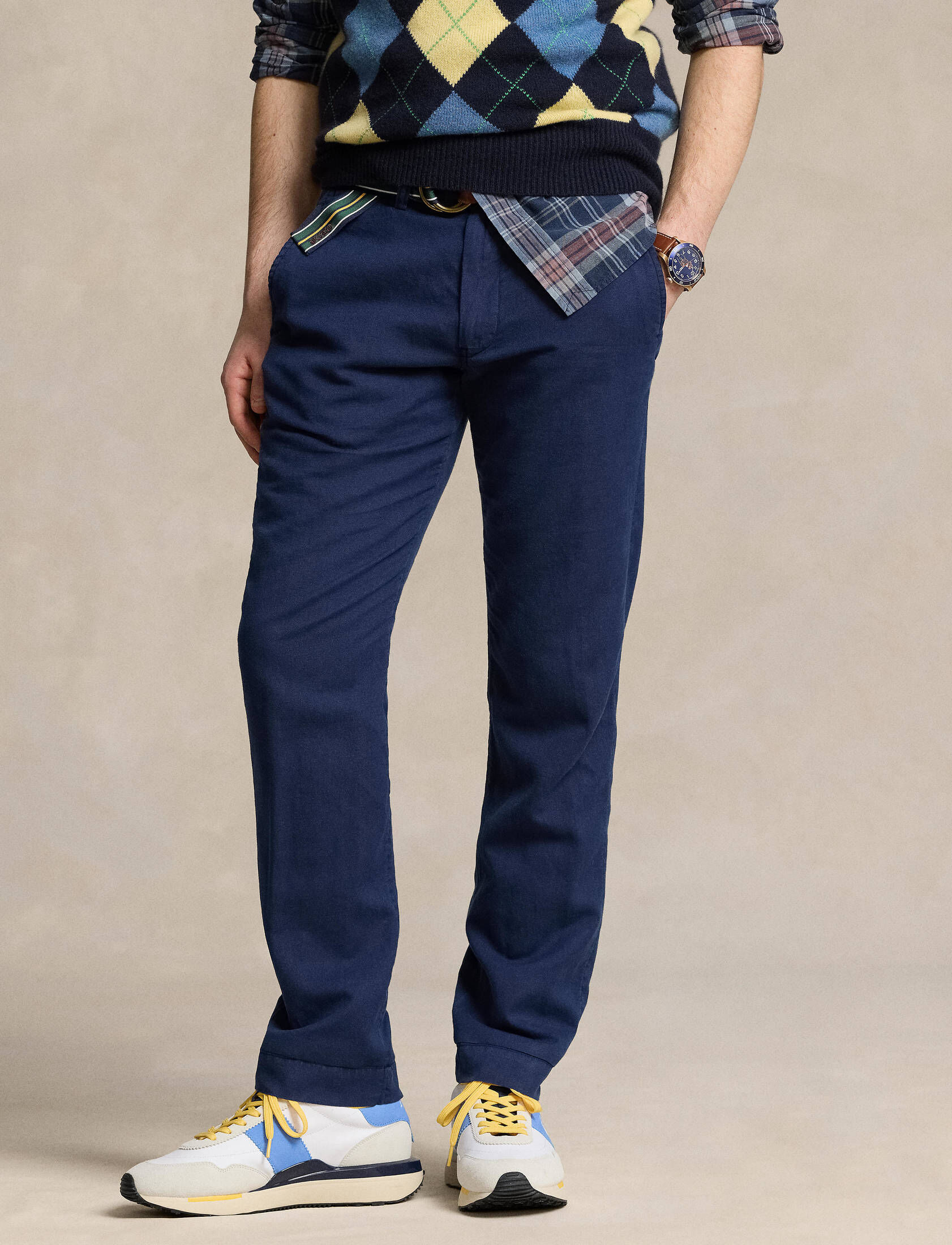 Polo Ralph Lauren| Herren Hose mit Leinen