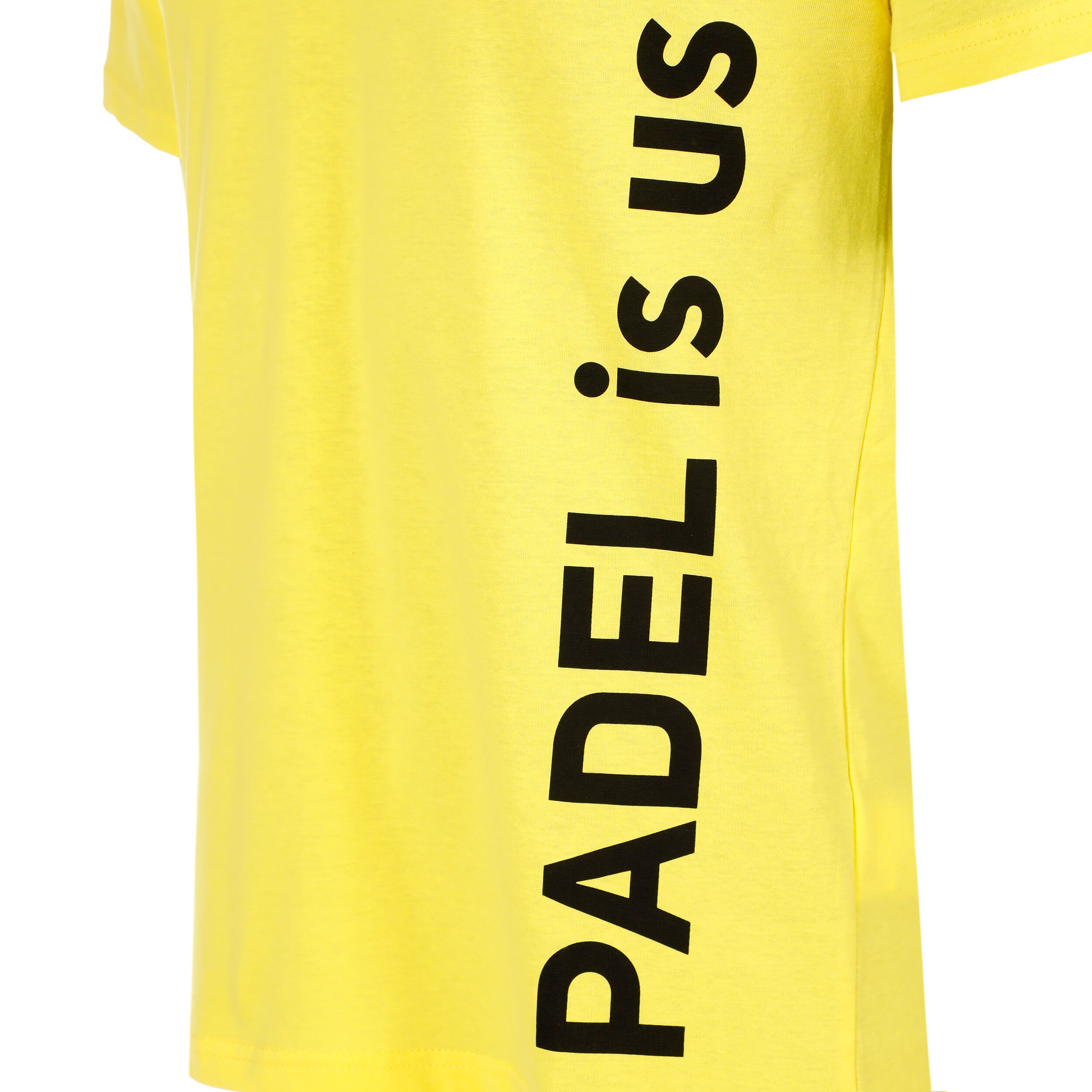 Padel-Point Padel Is Us T-shirt Hommes - Jaune , Noir