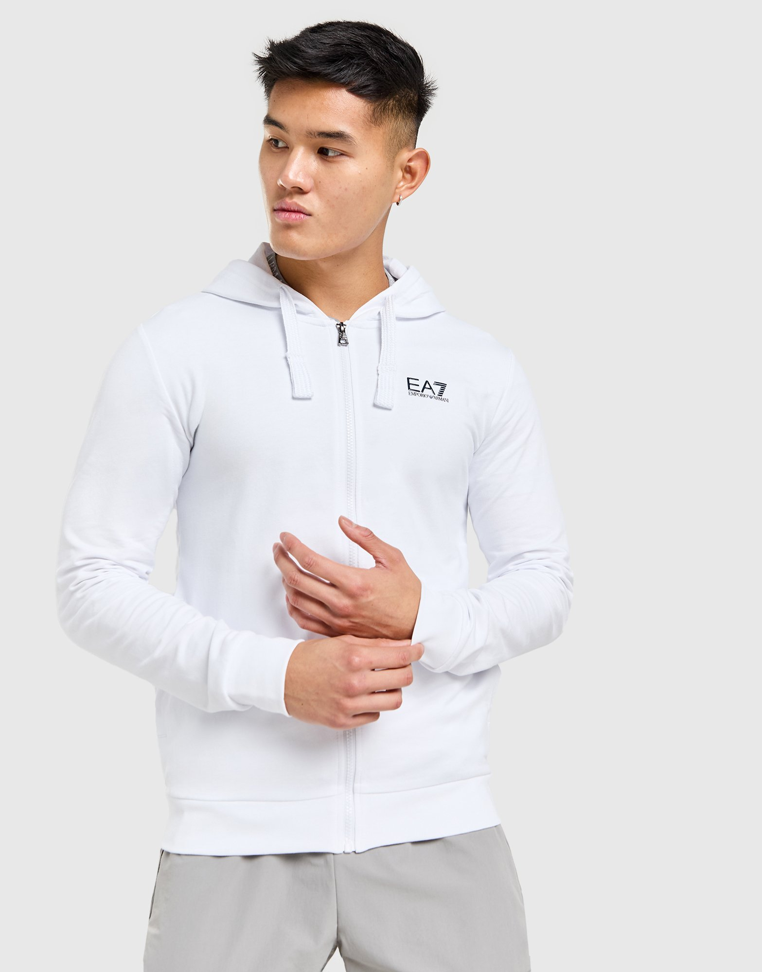 Emporio Armani EA7 Sweat à Capuche Zippé Homme
