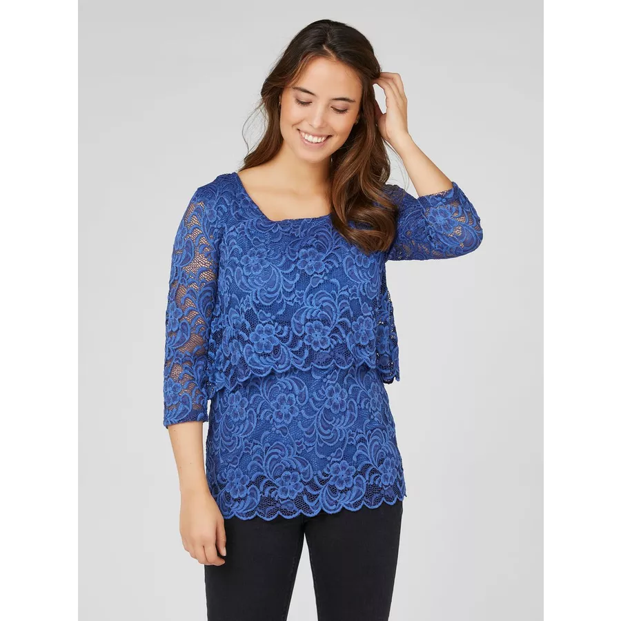 mama;licious Stillshirt MLMIVANA Mazarine Blue