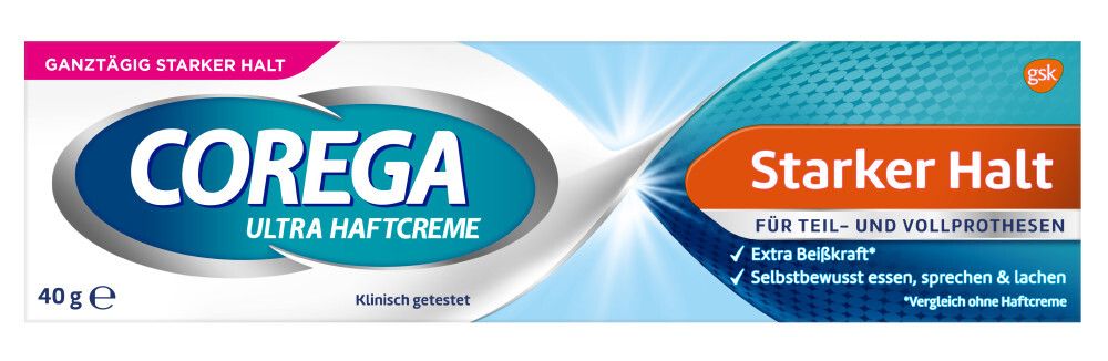 Corega Ultra Haftcreme Starker Halt