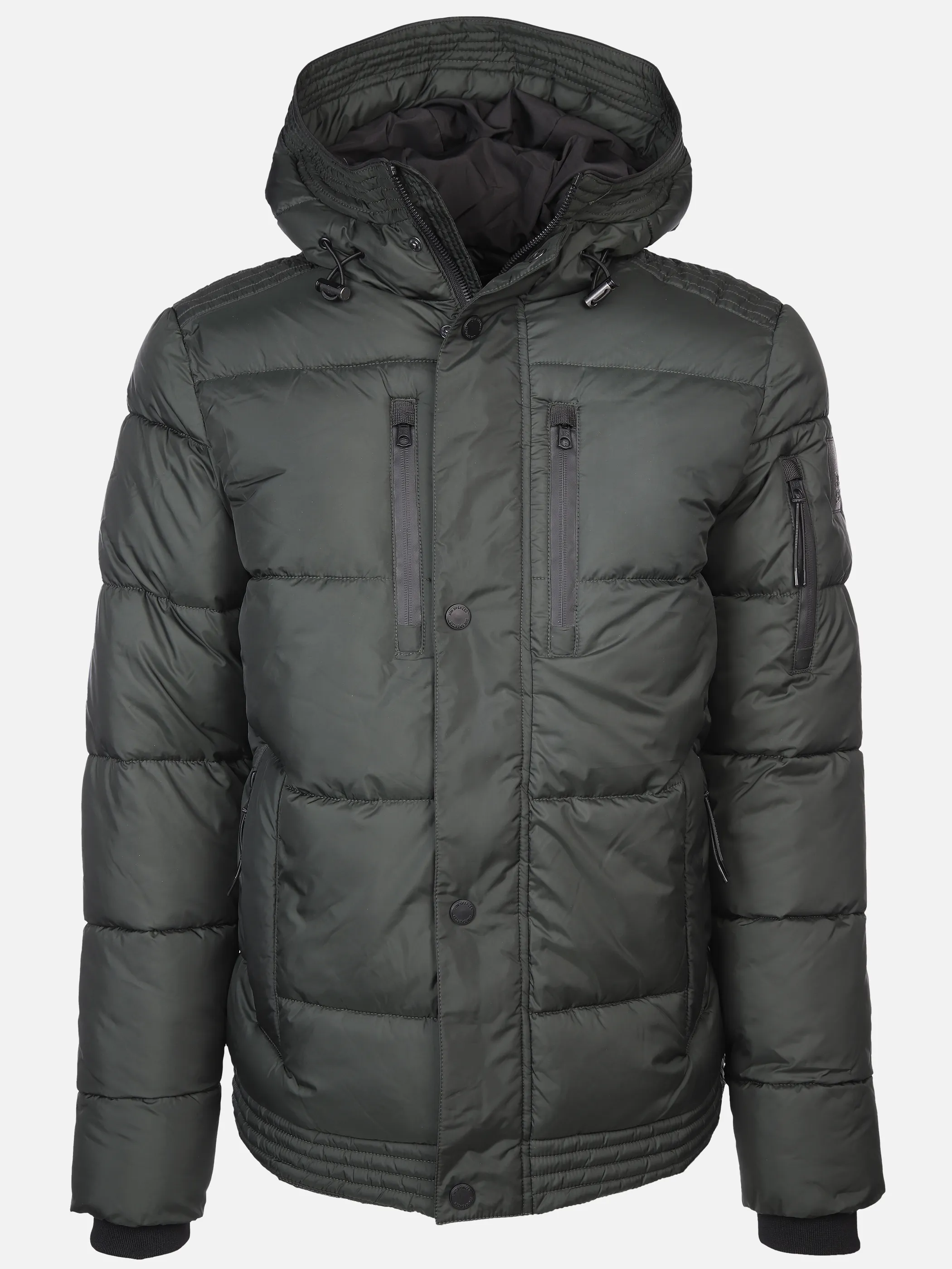 Herren Steppjacke mit Kapuze