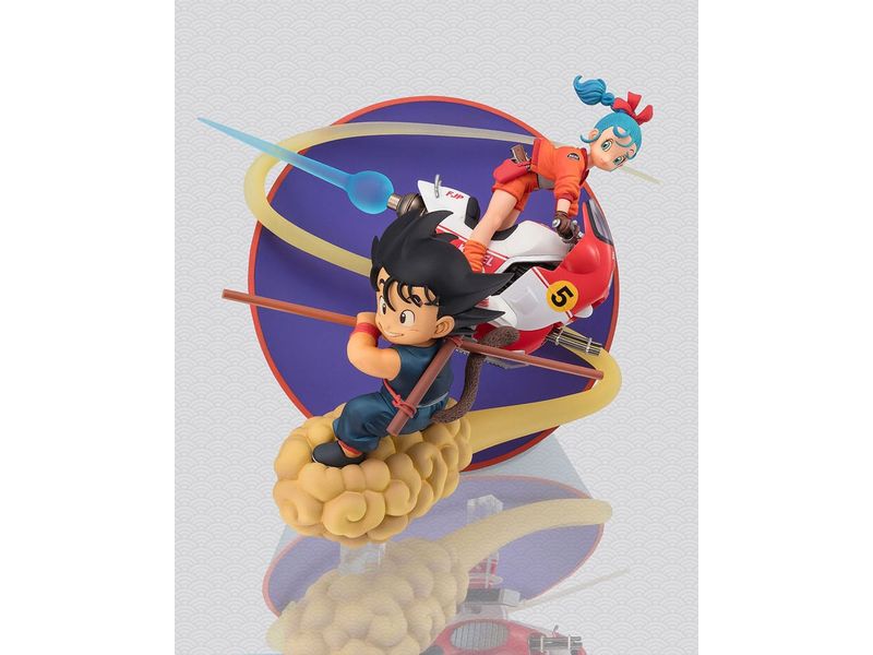 Tamashii Nations Figur Dragon Ball Son Goku & Bulma Sammelfigur aus dem Dragon Ball-Universum