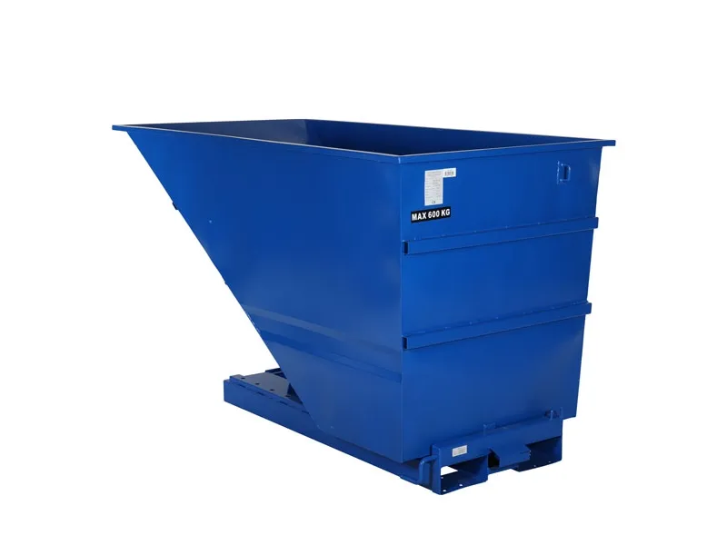 Tipcontainer Light 1600l 600kg Blå