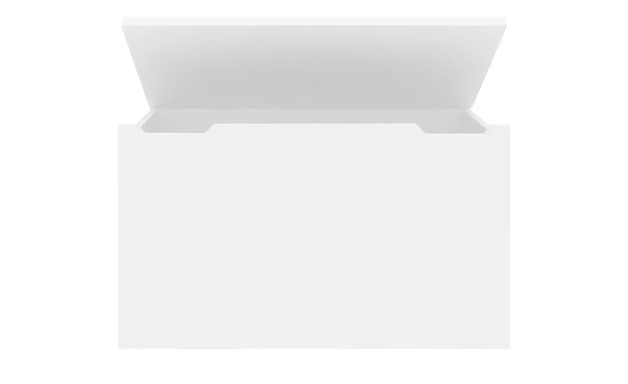 Truhe Uni White