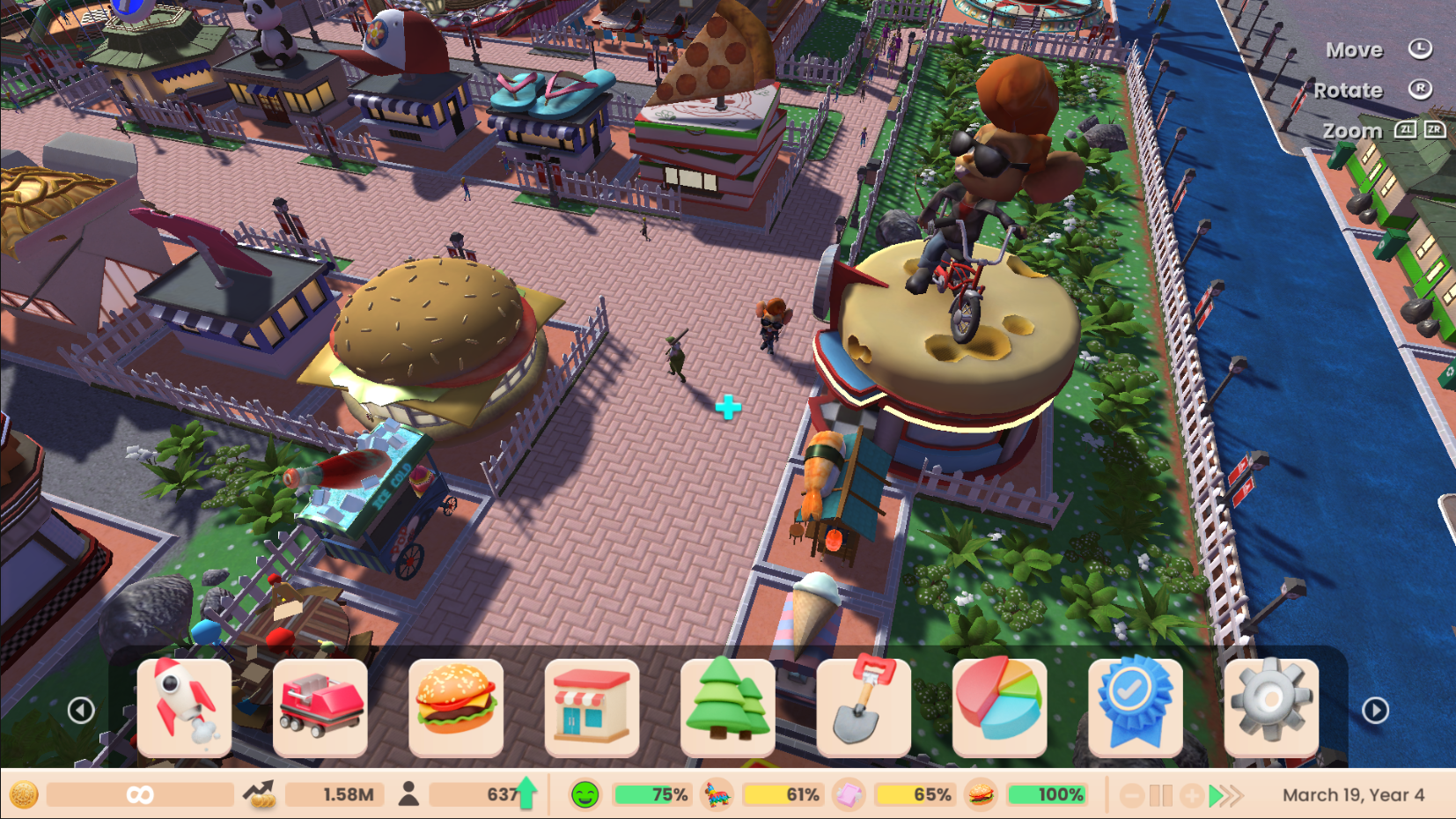 RollerCoaster Tycoon (Adventures Deluxe)- Nintendo Switch