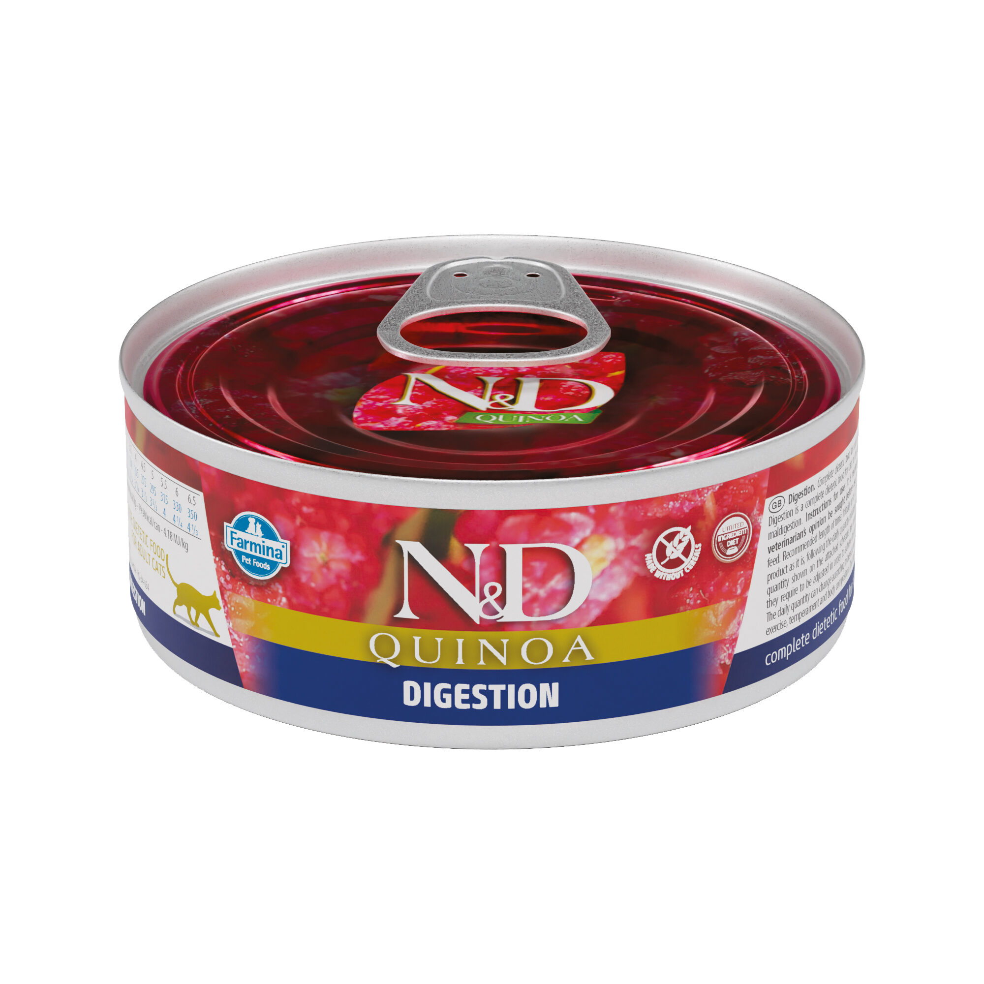 Farmina N&D Quinoa Digestion Adult Natvoer - Kat