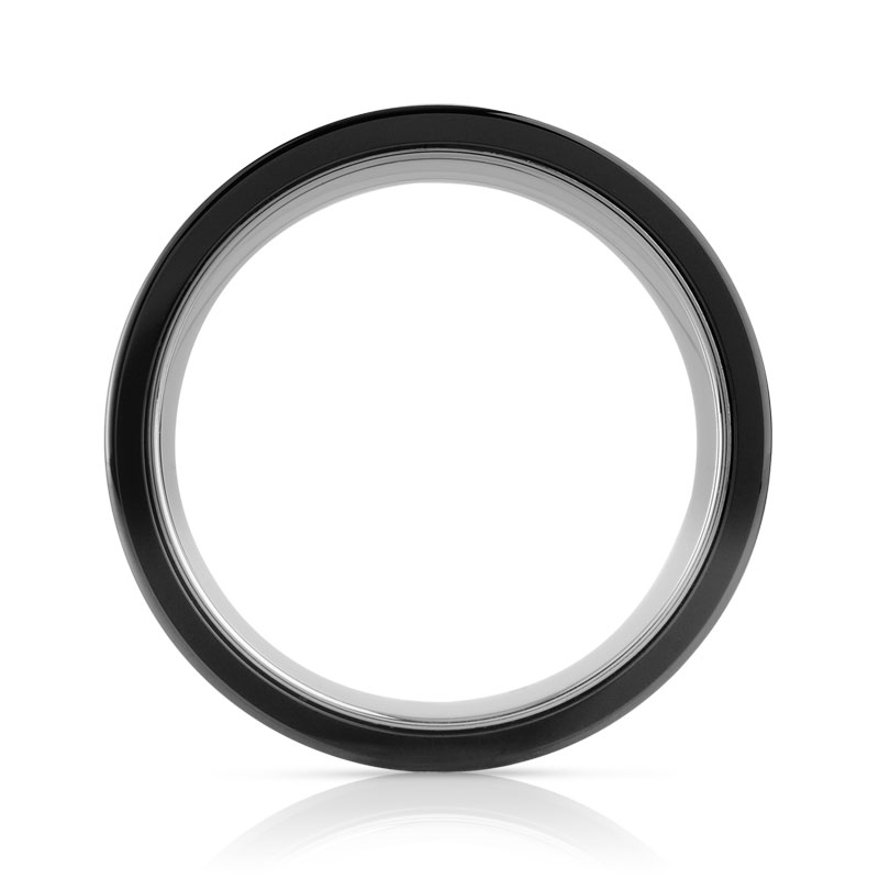 Bague céramique acier