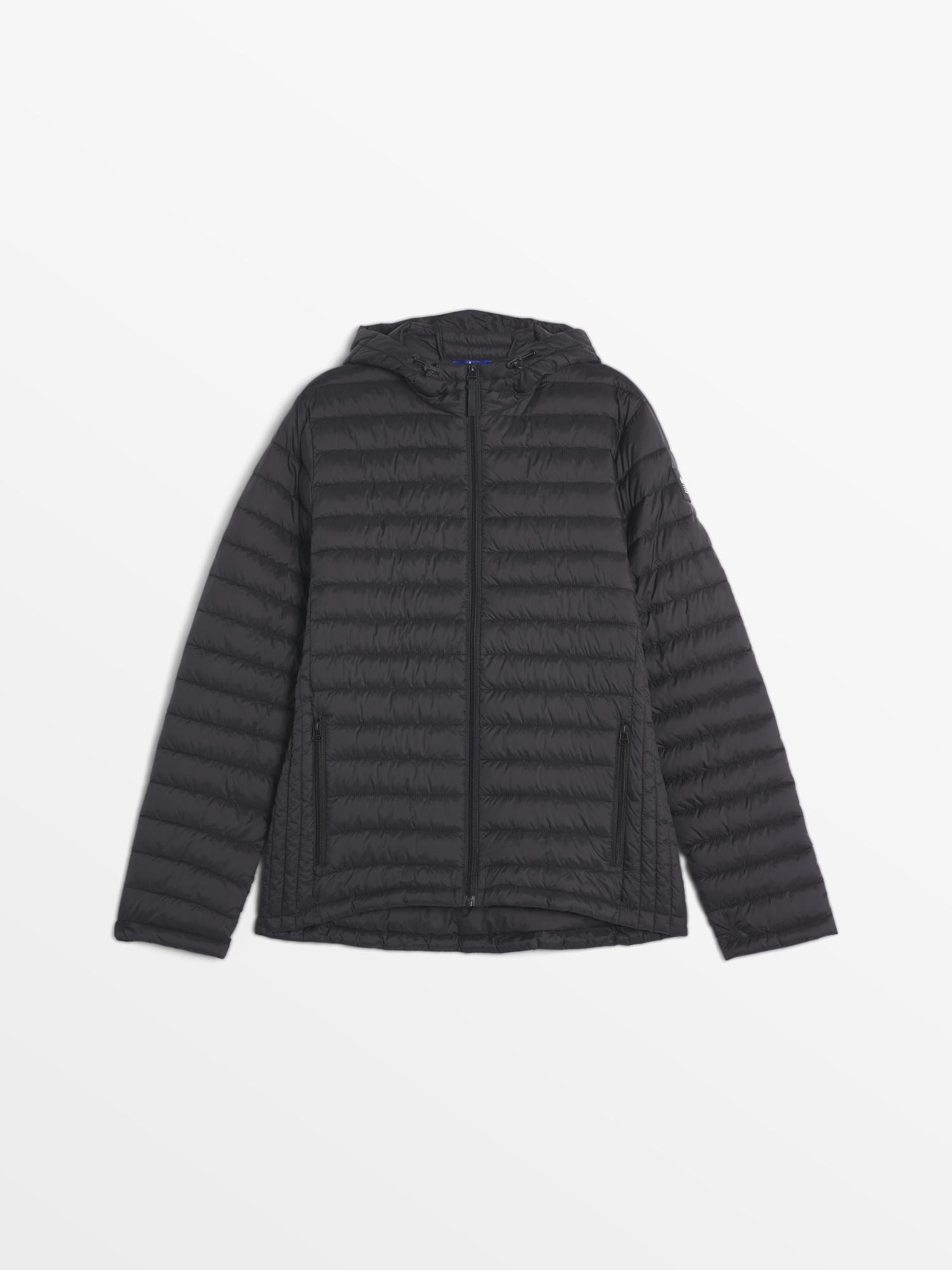 Doudoune Homme Manches Longues Noire