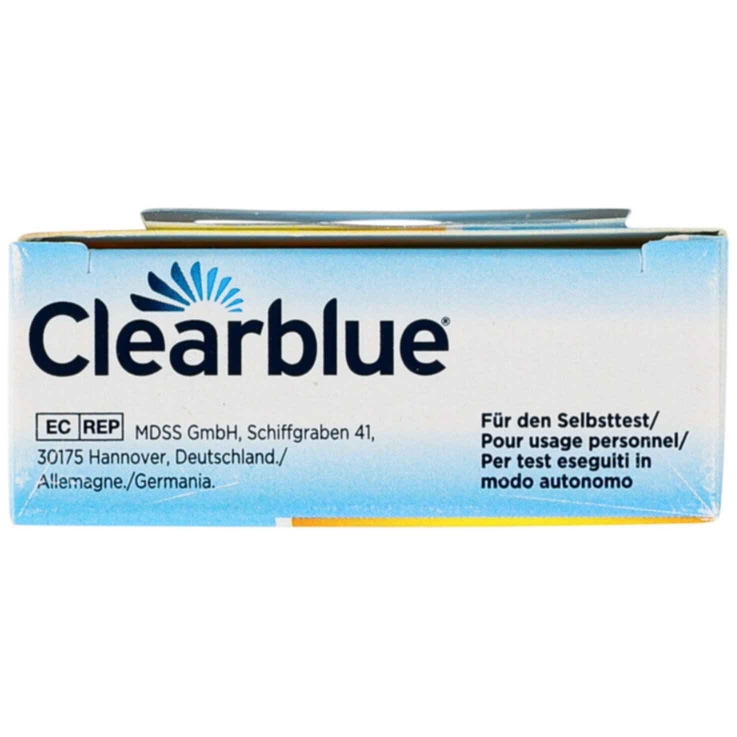 Clearblue Schwangerschaftstest Schnelle Erkennung