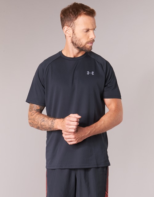 Under Armour - UA TECH SS TEE - Noir