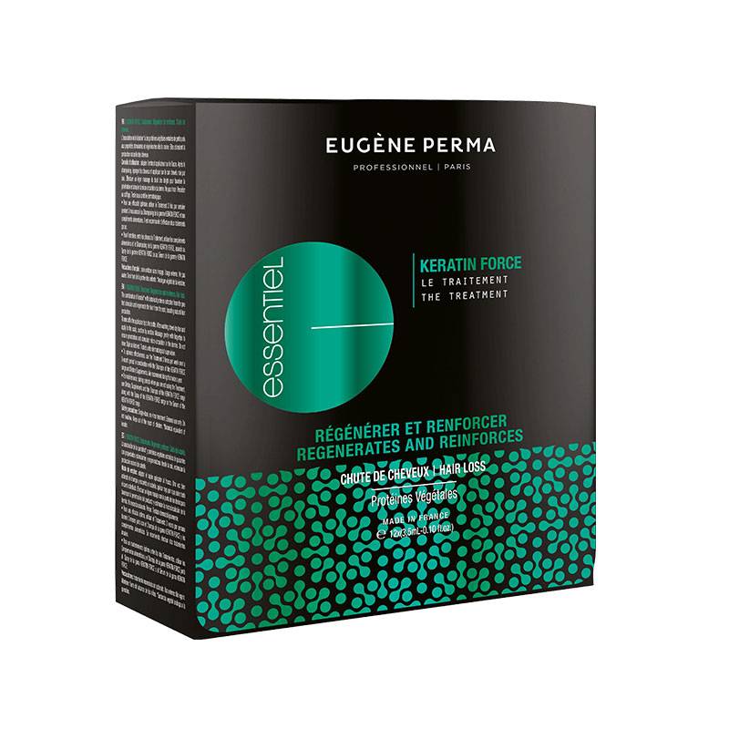 Traitement anti-chute Keratin Force 12x3.5ml / 42ml