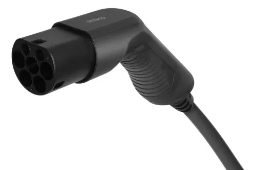 DELTACO e-Charge ladekabel til elbil type 2 stik - 32A - Optil 22 kW - 5 meter