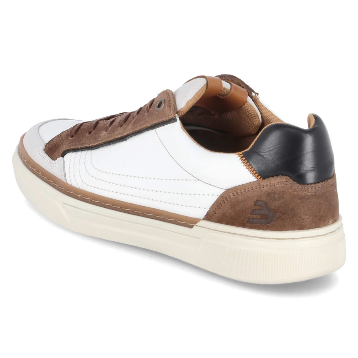 BullboxerLow Sneaker - White - Brown
