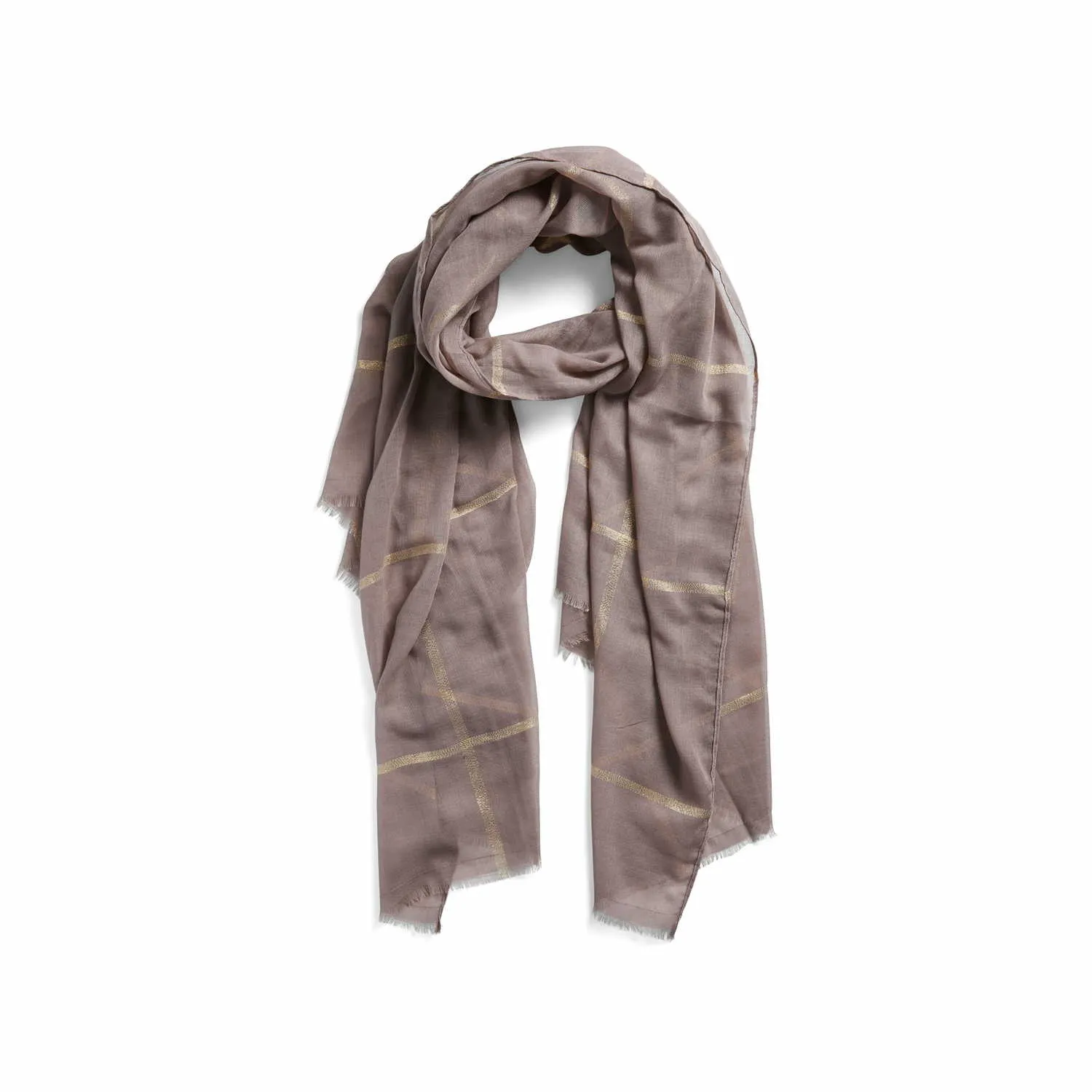 PIECES Schal Beige Textil