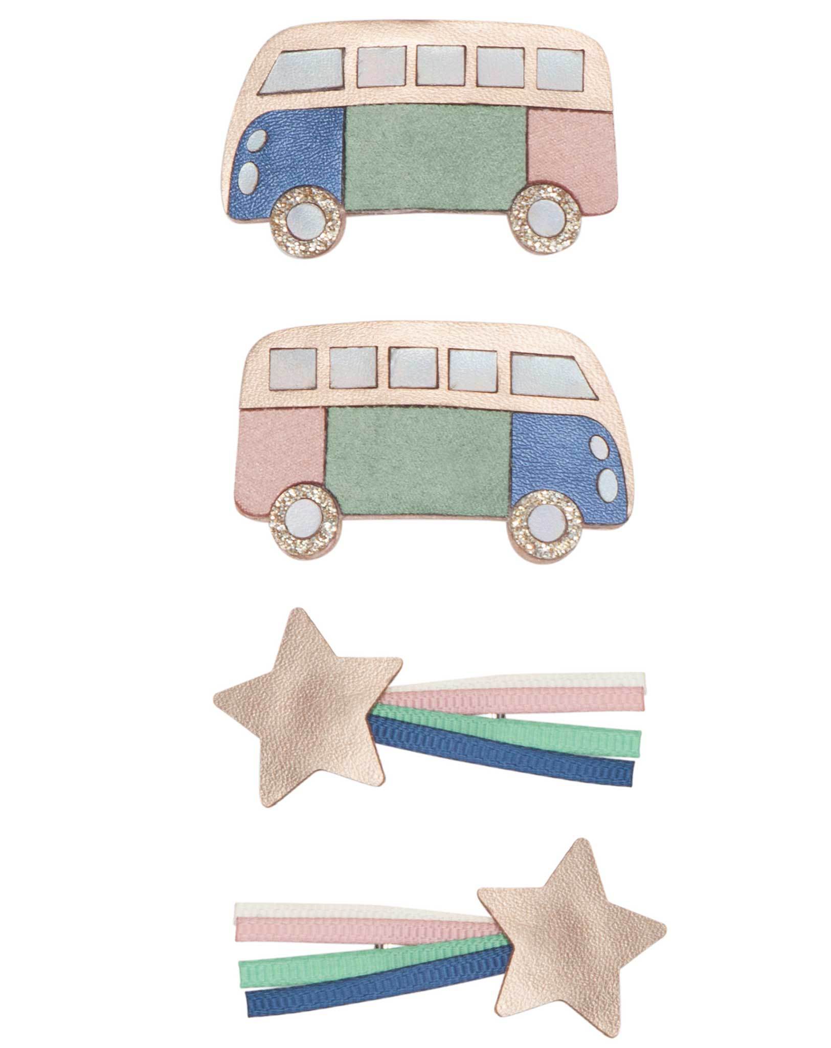 Haarspange CAMPERVAN 4er-Set