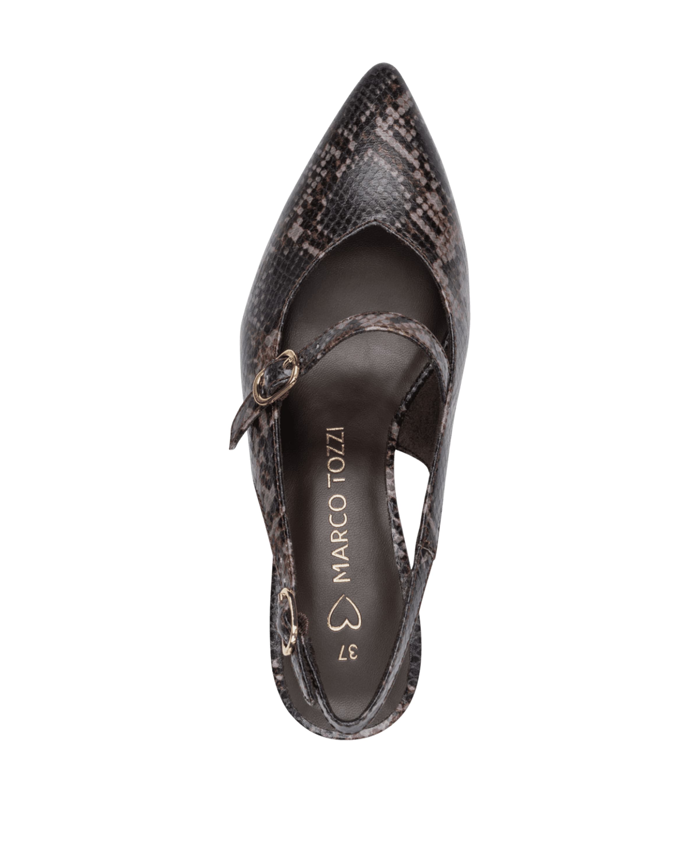 Marco tozzi Women Sling dames sandalets bruin