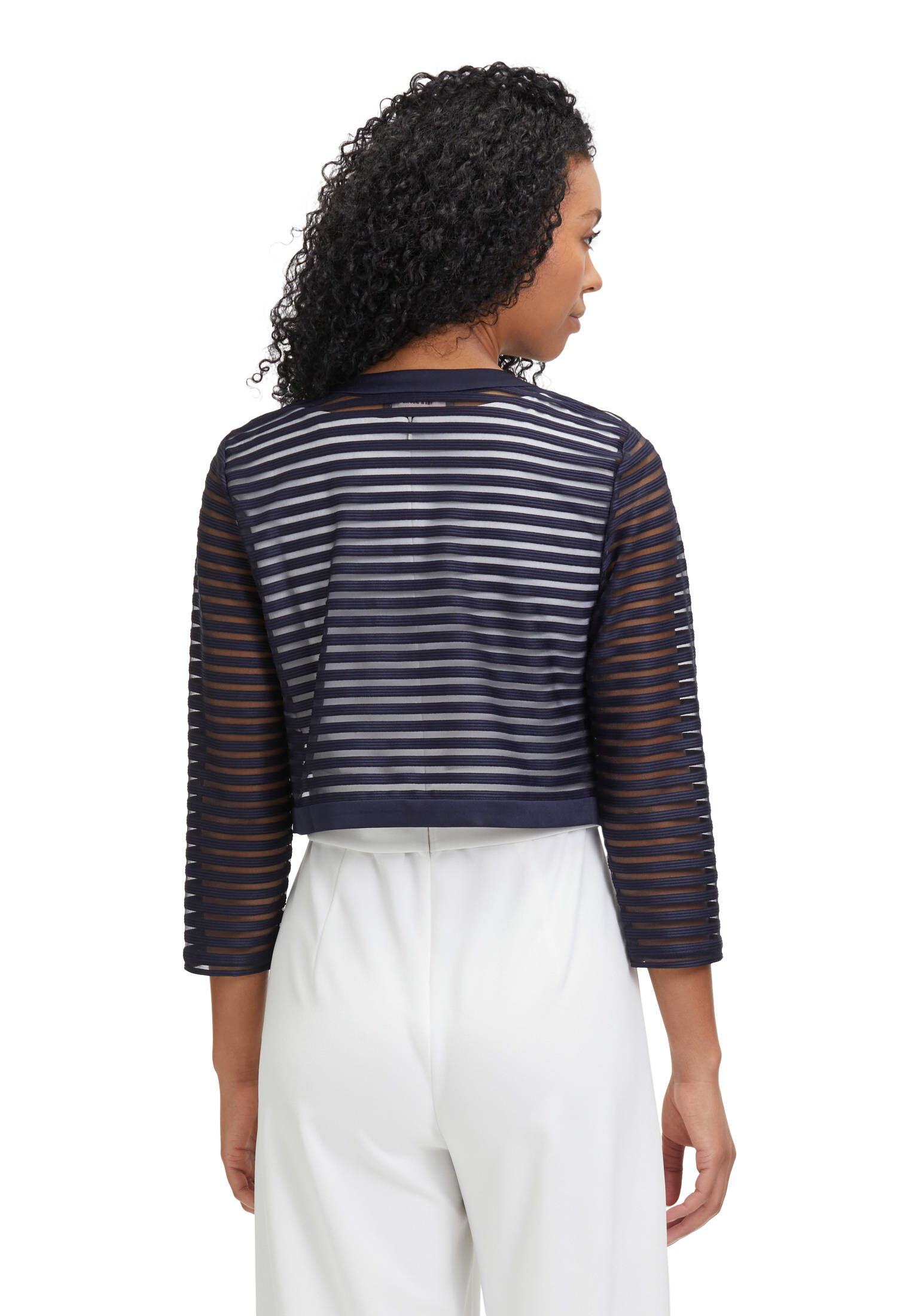 Vera Mont| Damen Bolero-Jacke ohne Verschluss