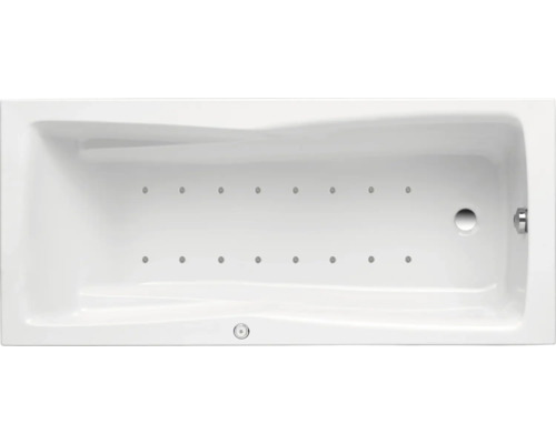 Whirlpool OTTOFOND Lusaka 90 x 190 cm wit glanzend 59780