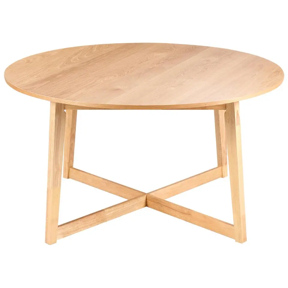 WAIPORI- Eettafel - Lichte houtkleur - 140 cm - MDF
