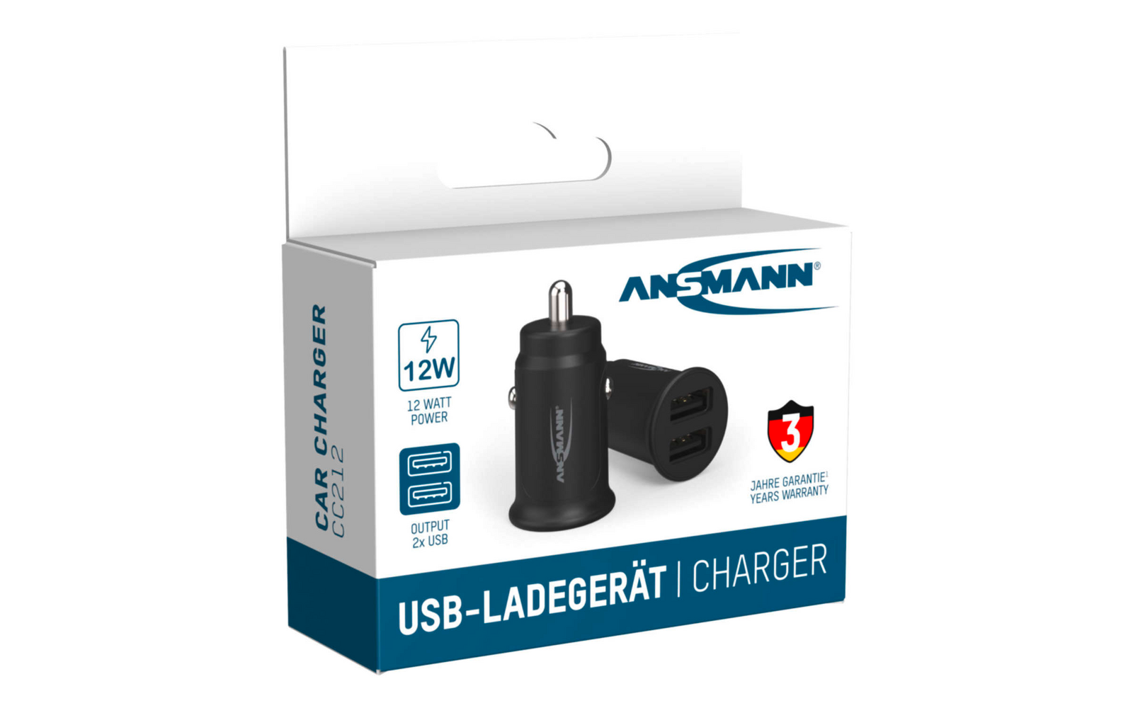 Ansmann PowerSupply-In-Car-Charger-CC212
