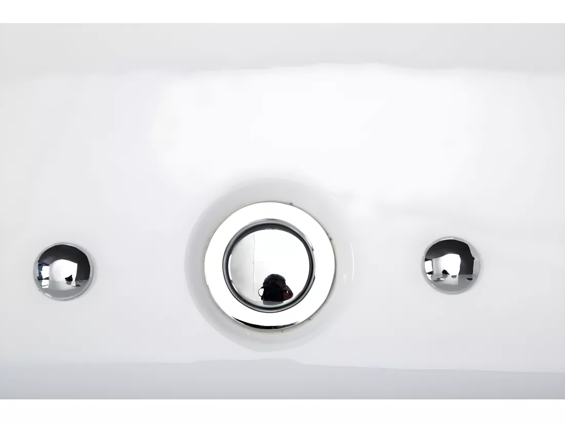 Baignoire balnéo 2 places CETANA DUO Wave L170xl100xH63cm, by SPALINA