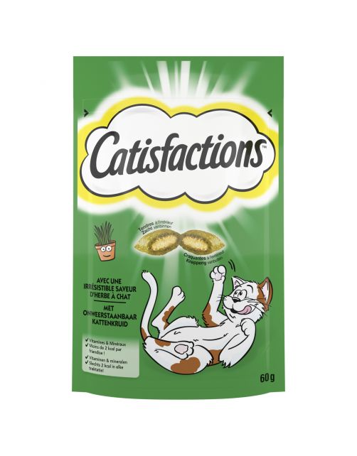 Catisfactions Catnip - Kattensnack - 60 g