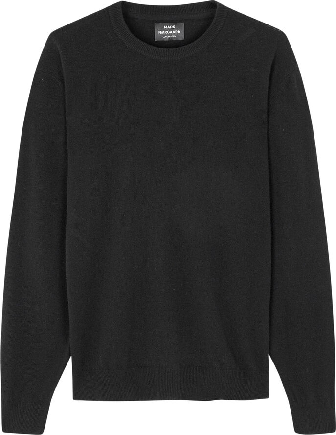 Mads Nørgaard - Copenhagen Eco Wool Karsten Knit Sort