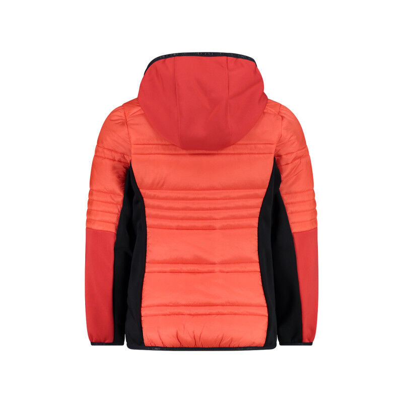 Girl's hybrid jacket with ripstop - Doudoune enfant