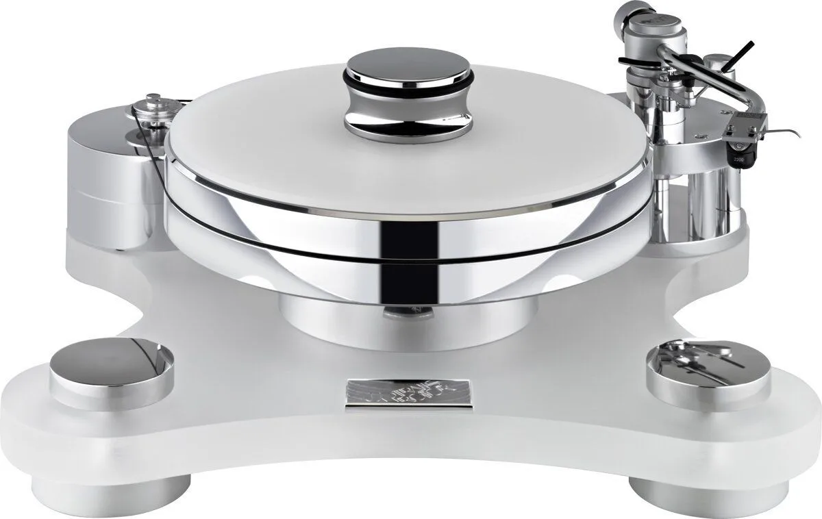 Transrotor Zet 1 Blanc mat Platines vinyle hi-fi