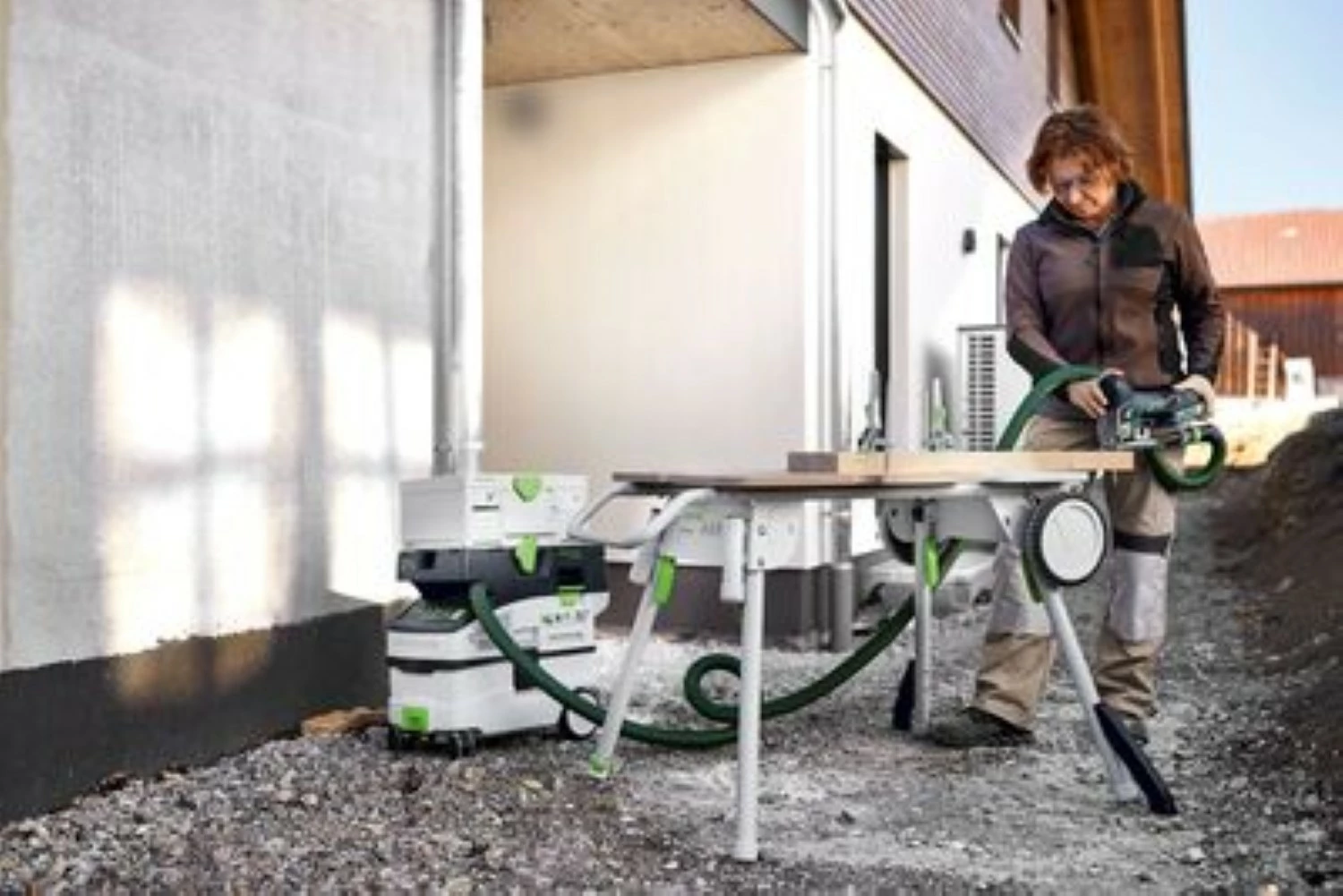 Festool PSC 420 EB-Basic 18V Li-Ion accu Decoupeerzaagmachine in systainer - met 4.0Ah accu