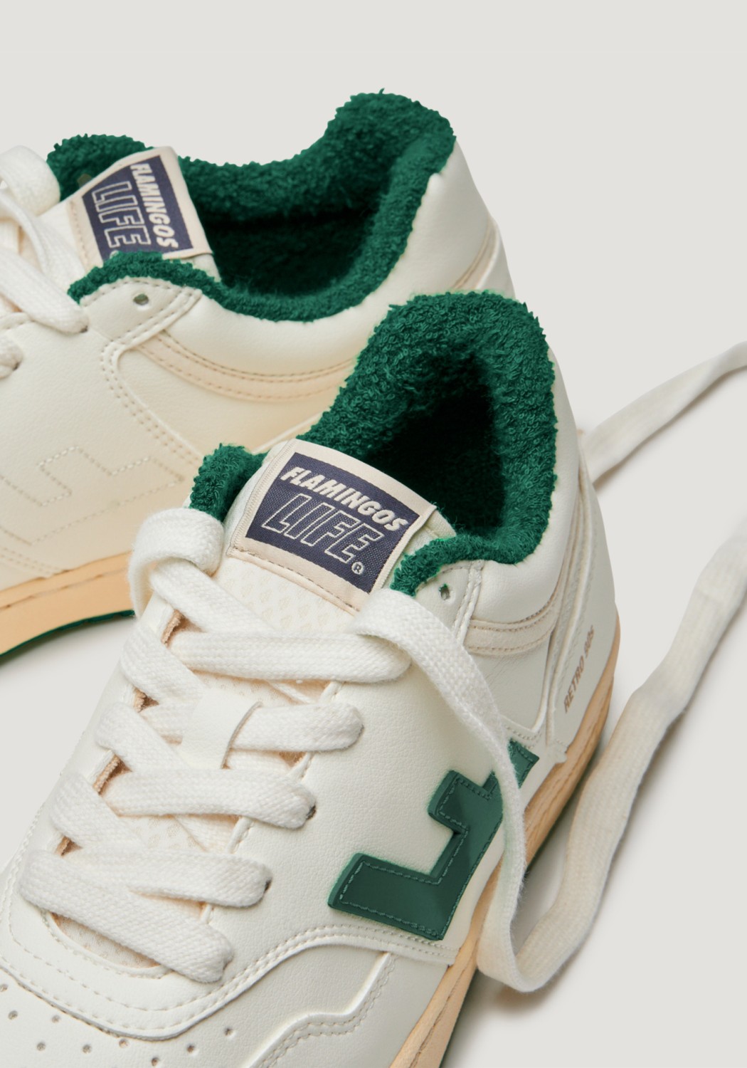 Flamingos Life Sneaker Retro 90's Pearl Vanilla Forest