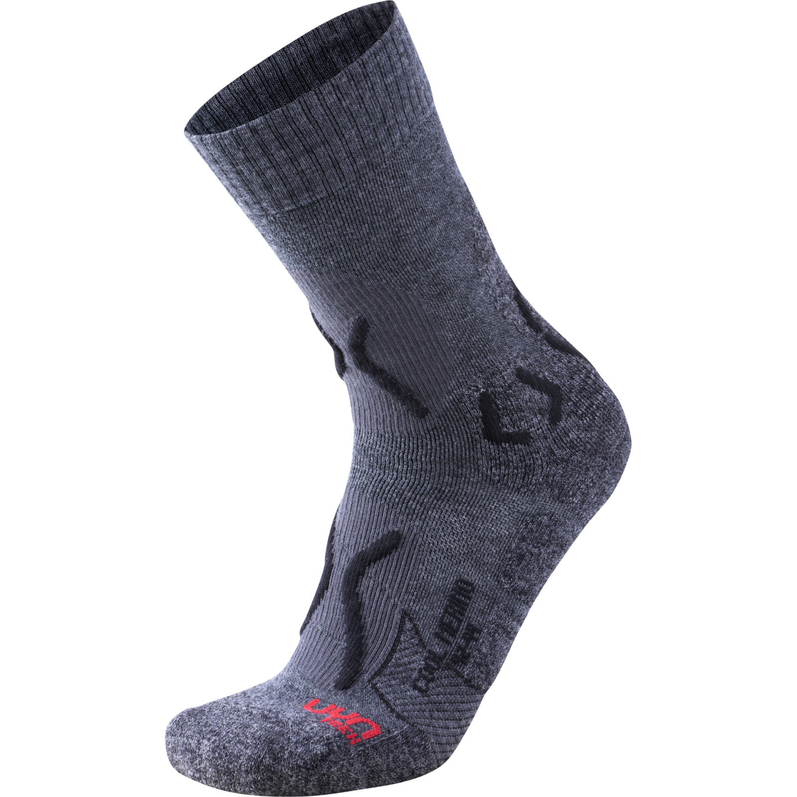 UYN Trekking cool merino Socken Herren 39-41, grau