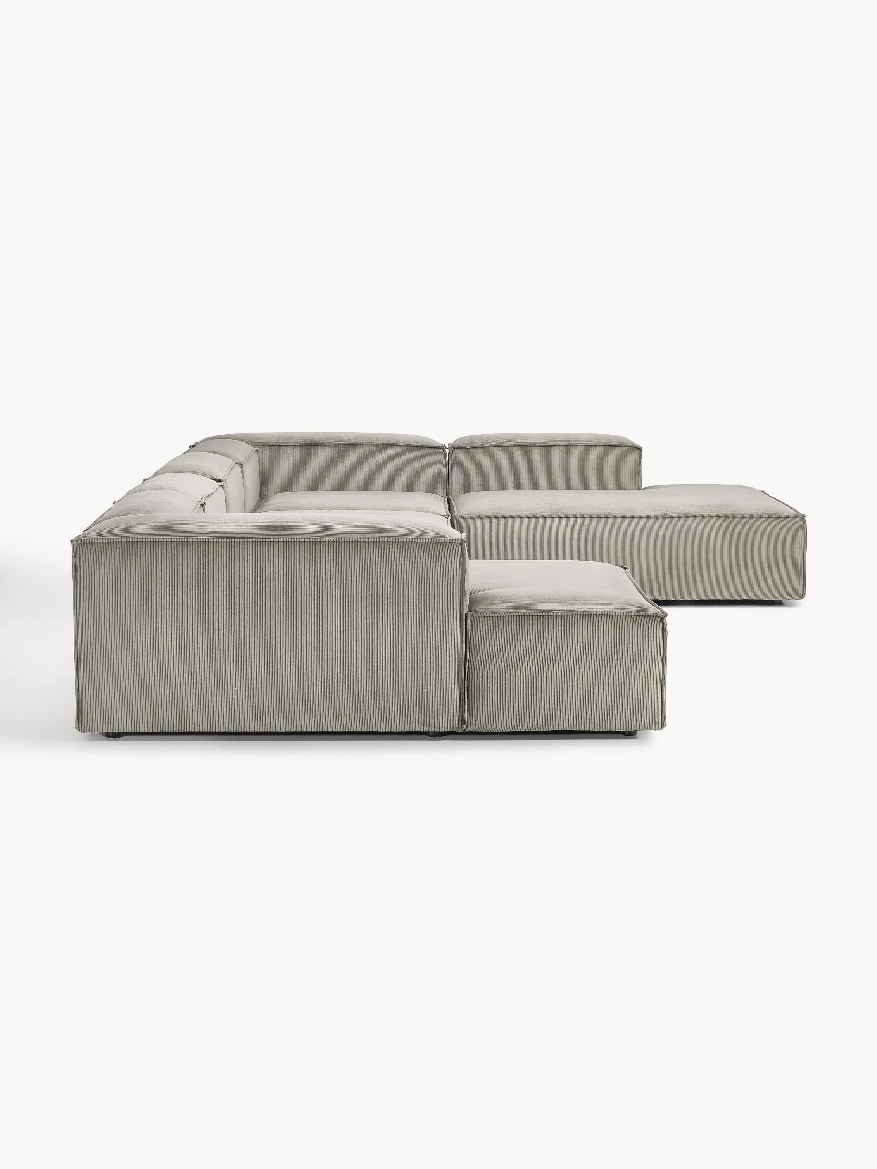 Modulaire U-bank Lennon van corduroy