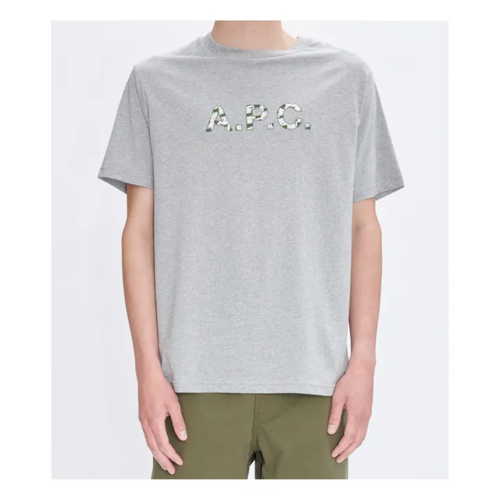 A.P.C. T-shirt Willow Coton Bio | Gris chiné