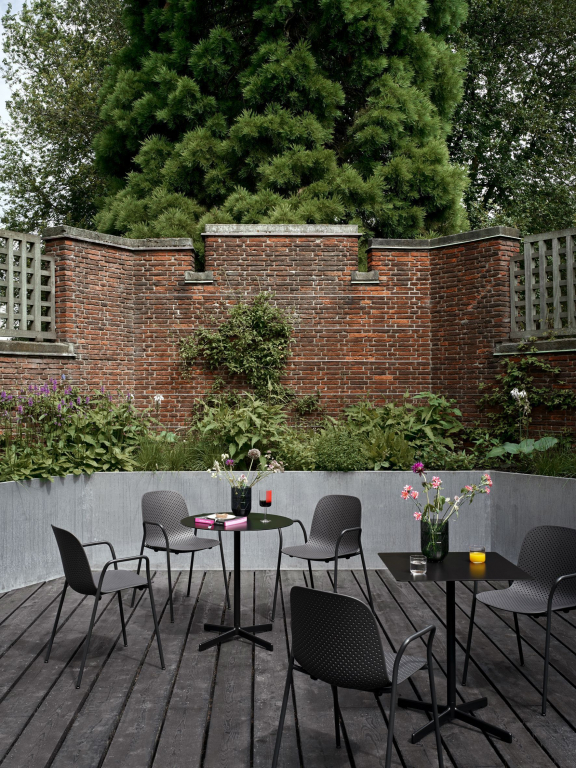 Hay Neu Square tafel 60x60 anthracite