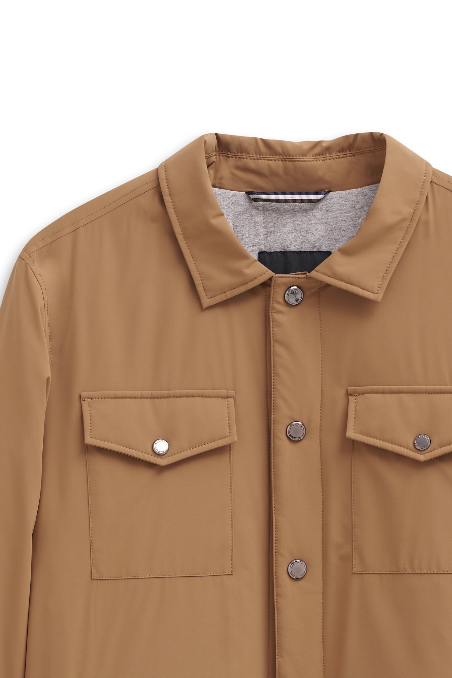 bugatti Kurzjacke »Regular Fit« mit Flexcity Stretch & Druckknöpfen