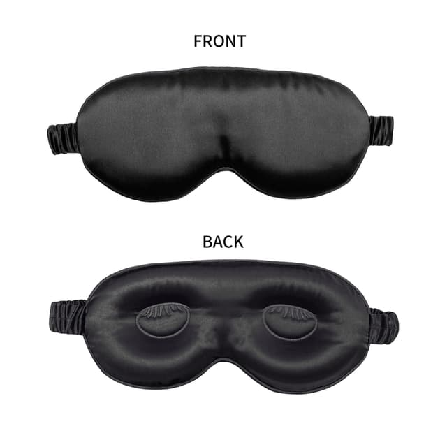 Silke Sovemaske med 3D Contoured Design