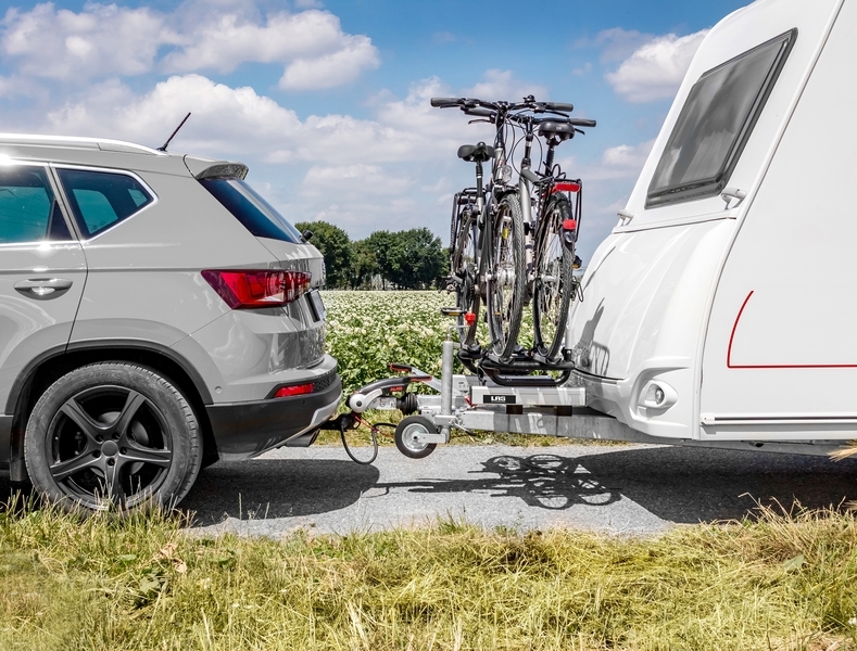 LAS Fahrradträger BC260 für Wohnwagendeichsel, 2 Räder