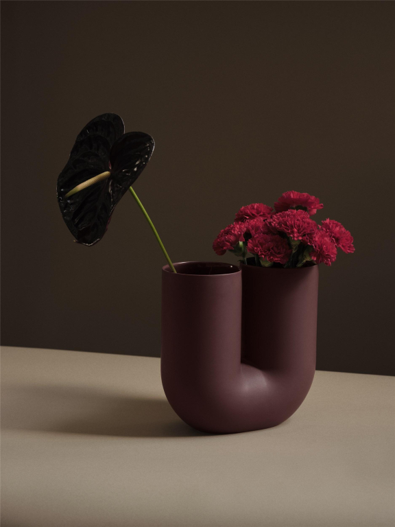 Muuto Kink vaas u vorm Dusty Lilac