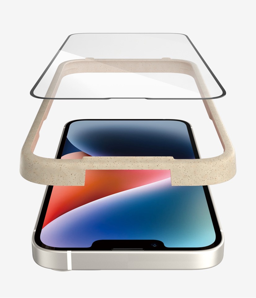 PanzerGlass - Skærmbeskyttelse Apple iPhone 14/13/13 Pro - Ultra-Wide Fit med EasyAligner